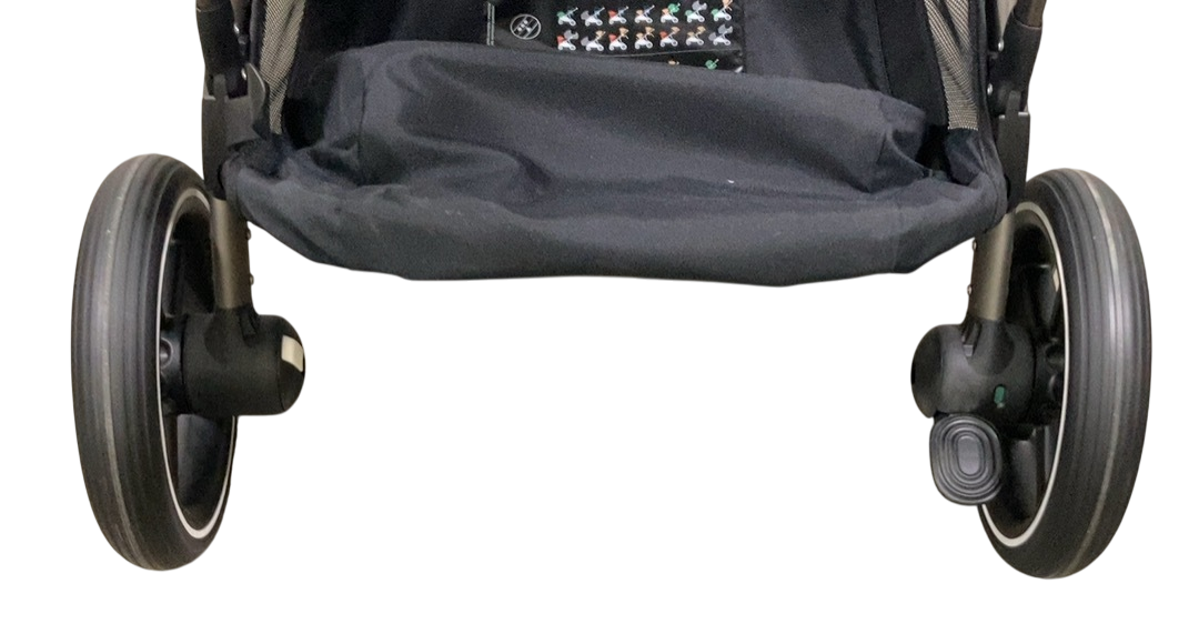 Shop Cybex Gazelle S Modular Stroller, 2024, Moon Black, Taupe Frame at GoodBuy Gear