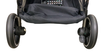 Shop Cybex Gazelle S Modular Stroller, 2024, Moon Black, Taupe Frame at GoodBuy Gear