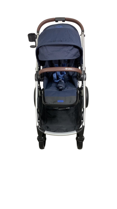 Shop Cybex Gazelle S Modular Stroller, 2022, Navy Blue, Silver Frame at GoodBuy Gear