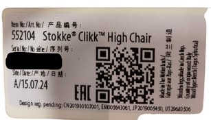 Shop Stokke Clikk High Chair, White at GoodBuy Gear