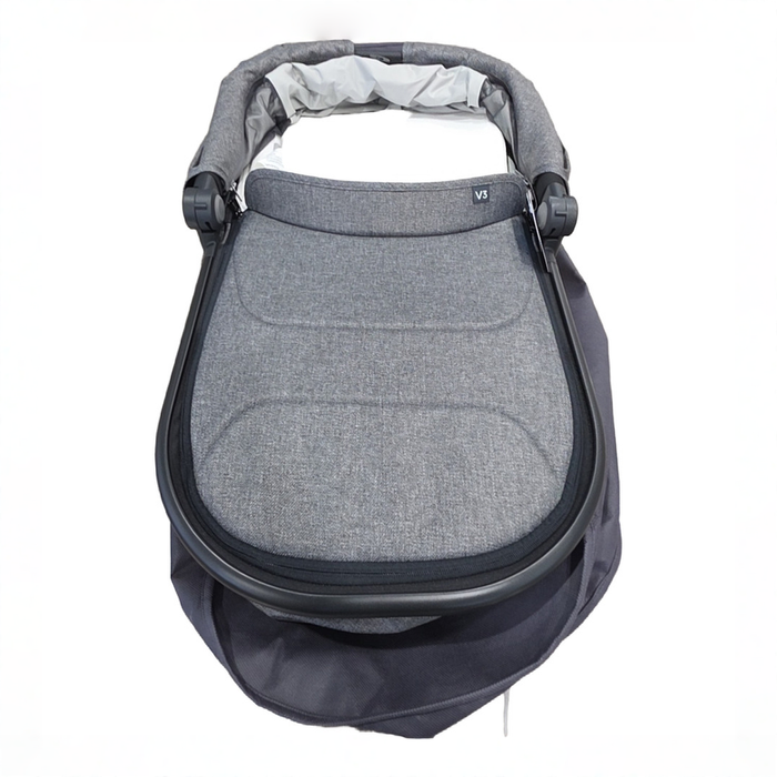 Shop UPPAbaby V3 Bassinet, Greyson (Charcoal Mélange) at GoodBuy Gear