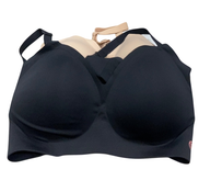 Shop Momcozy Ultra Soft & Omni Maternity Nursing Bra (2 Pack), 3XL, Beige/Black at GoodBuy Gear