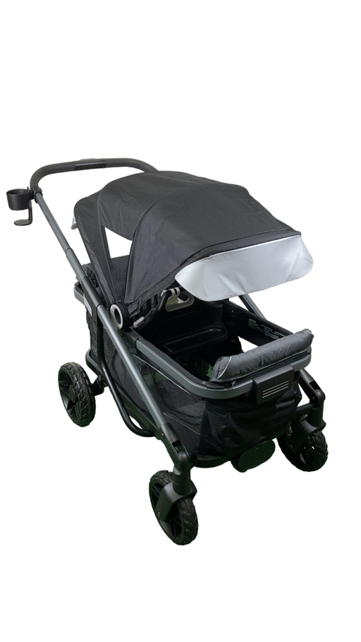 Shop Evenflo Shyft Rideshare All-Terrain Performance Stroller Wagon, 2024, Sterling Black at GoodBuy Gear