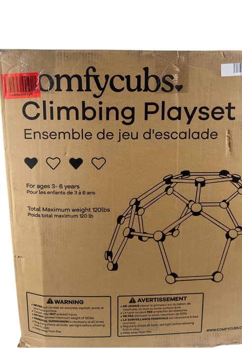 Shop Comfy Cubs Climbing Playset, White at GoodBuy Gear