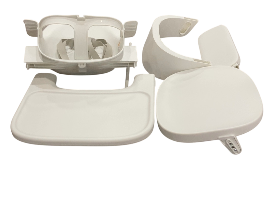 Shop Mockingbird High Chair, Natural Beech, White at GoodBuy Gear