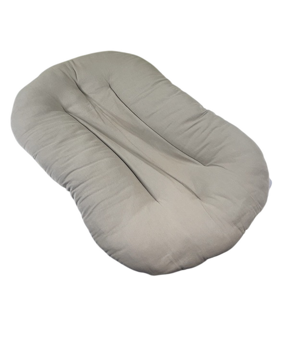 Shop Snuggle Me Organic Sensory Infant Lounger with Cover, Birch, Birch at GoodBuy Gear