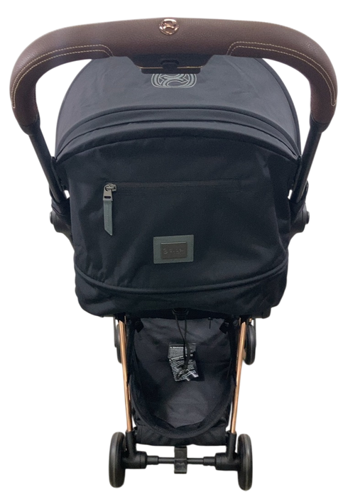 Shop Cybex Coya Stroller, 2024, Rose Gold, Sepia Black at GoodBuy Gear