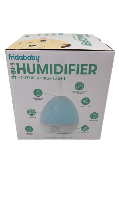 Shop FridaBaby 3-in-1 Humidifier With Diffuser And Nightlight, White at GoodBuy Gear