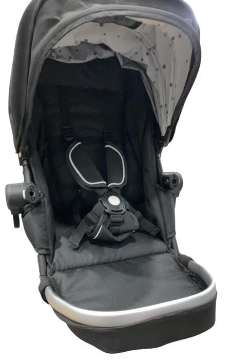 Shop Mockingbird 2nd Seat Kit 2.0, Black, Silver With Penny Leather, Watercolor Drops at GoodBuy Gear