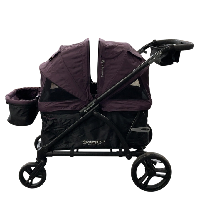 Shop Baby Trend Navigator Plus 2-in-1 Stroller Wagon, 2024, Dash Plum at GoodBuy Gear