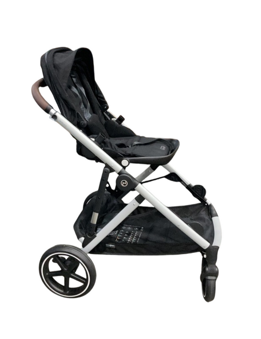 Shop Cybex Gazelle S Modular Stroller, 2024, Moon Black, Silver Frame at GoodBuy Gear
