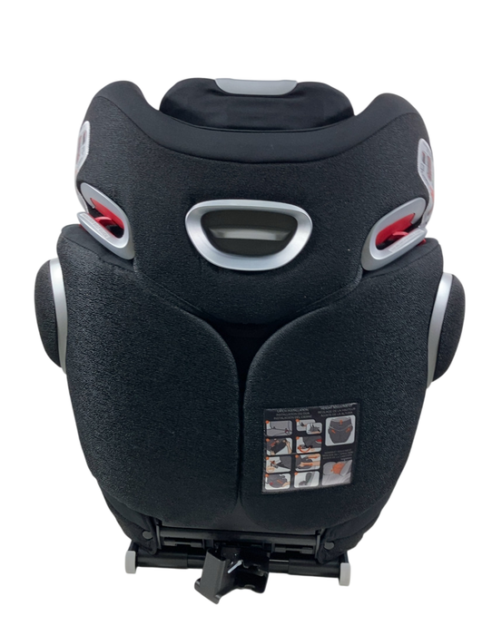 Cybex Solution Z-Fix Highback Booster Seat, Stardust Black, 2025