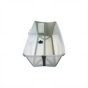 Shop Stokke Flexi Bath Foldable Baby Bathtub, Regular, Transparent Green at GoodBuy Gear