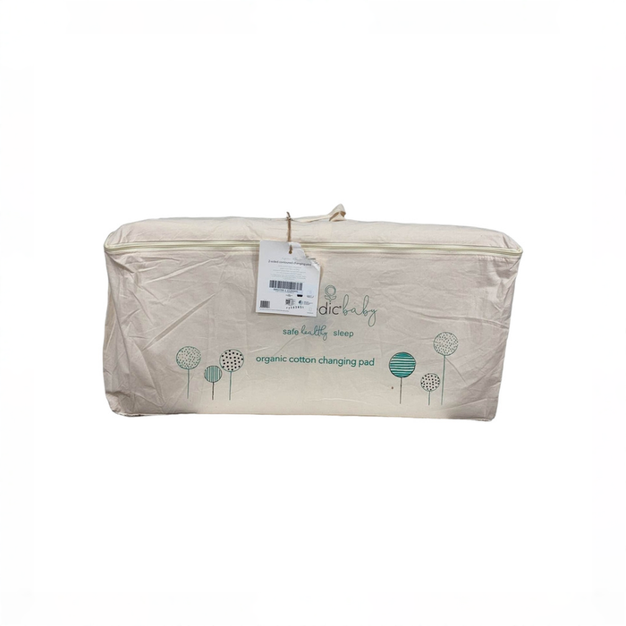 Shop Naturepedic Organic Cotton Changing Pad 2 Sided Contoured, Natural at GoodBuy Gear
