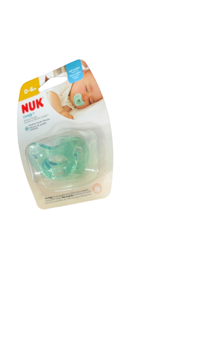Shop NUK Comfy Pacifier, Blue, 0-6 Months, 1 pack at GoodBuy Gear