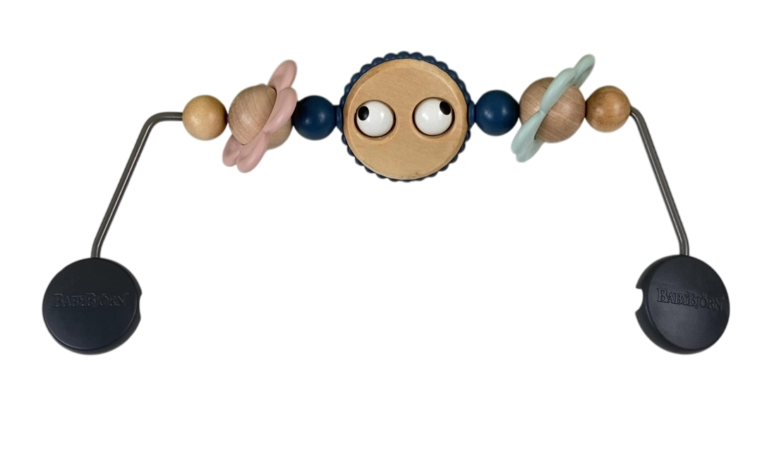 Shop BabyBjorn Toy For Baby Bouncer, Googly Eyes Pastels at GoodBuy Gear