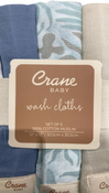 Shop Crane Baby Wash Cloths 5-Piece Set, Sea Life at GoodBuy Gear