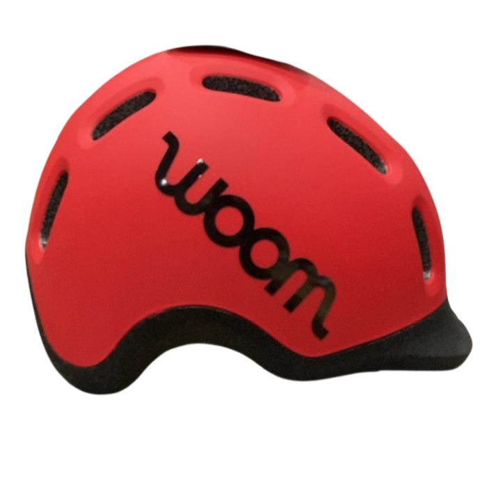 Shop Woom Ready Kids Helmet, Without Light, Woom Red, XSmall at GoodBuy Gear