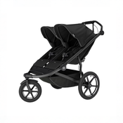 Shop Thule Urban Glide 3 Double Stroller, 2025, Black, Magnetic Harness at GoodBuy Gear