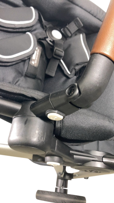 Shop Mockingbird Single to Double 2.0 Stroller, 2024, Black, Silver With Penny Leather, Watercolor Drops at GoodBuy Gear