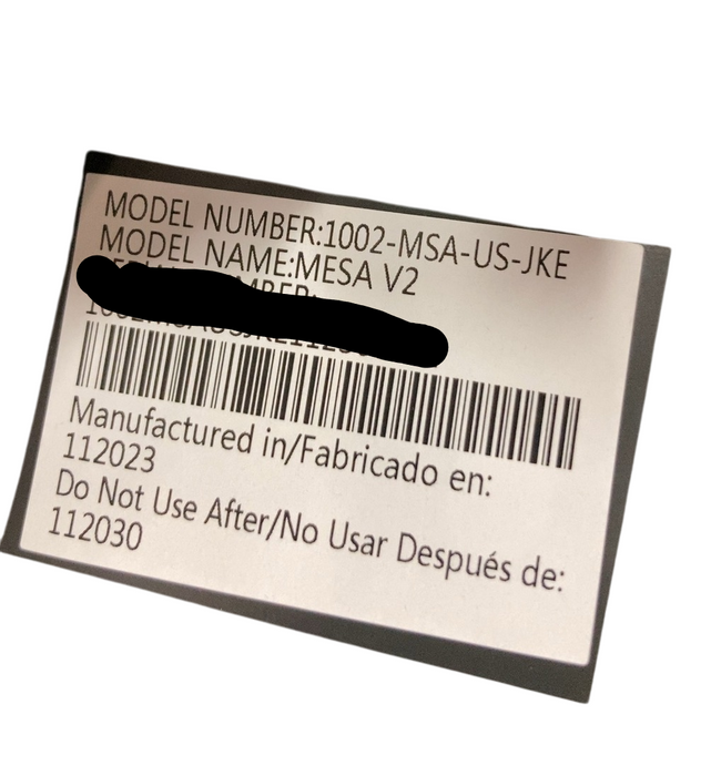 Shop UPPAbaby MESA V2 Infant Car Seat, 2023, Jake (Black) at GoodBuy Gear