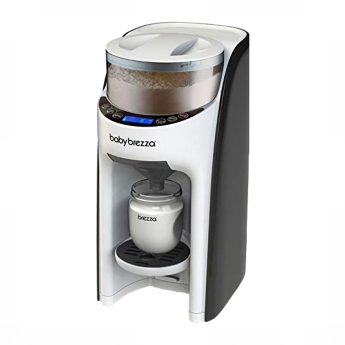 Shop Baby Brezza Formula Pro Advanced Baby Formula Dispenser, White on Black at GoodBuy Gear
