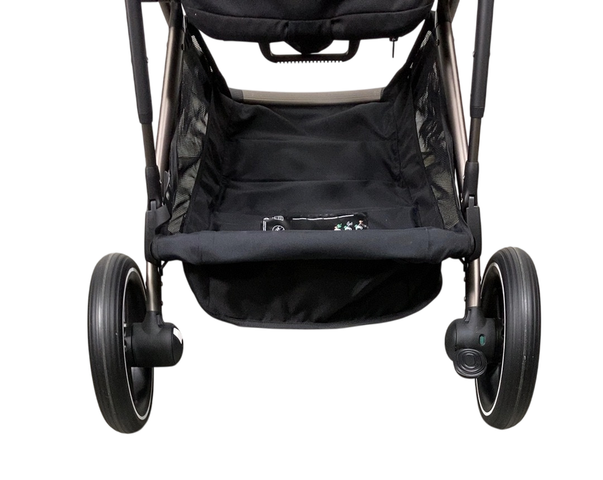 Shop Cybex Gazelle S Modular Stroller, 2023, Moon Black, Taupe Frame at GoodBuy Gear