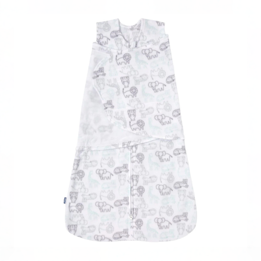 Shop Halo Micro-Fleece Swaddle, Animal Action, Small at GoodBuy Gear