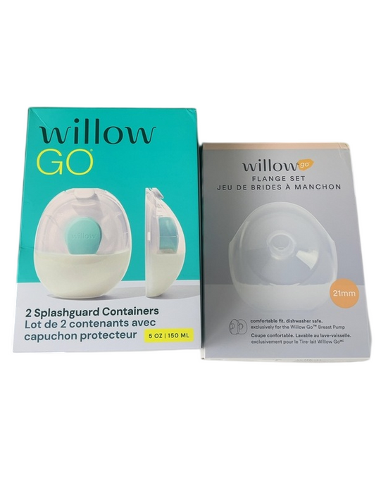 Shop Willow Go Wearable Breast Pump, 21mm & 24mm, Double at GoodBuy Gear