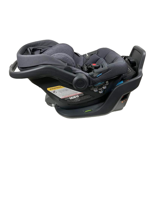 UPPAbaby MESA MAX Infant Car Seat and Base, 2022, PureTech Greyson (Charcoal Melange)