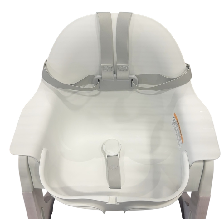 Shop Mockingbird High Chair, Cloud Washed Beech, White at GoodBuy Gear