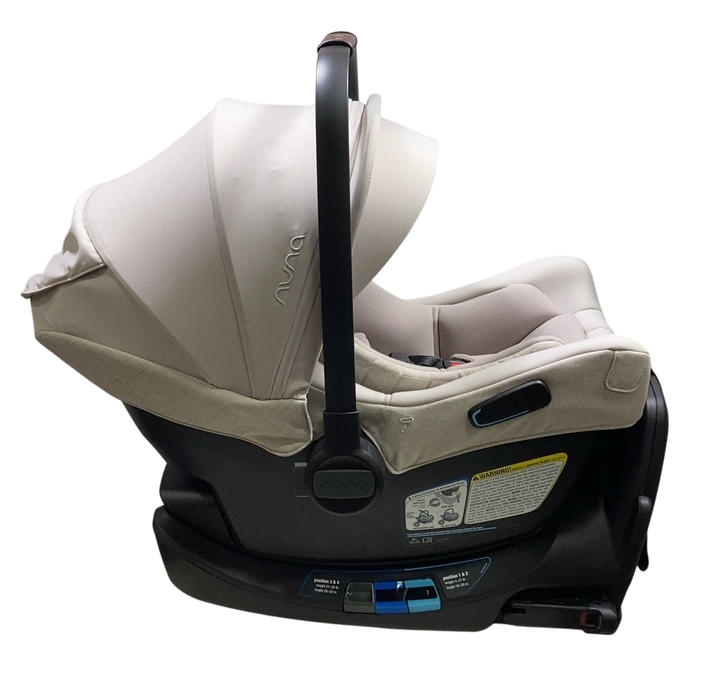 Shop Nuna Pipa Aire RX Infant Car Seat, 2024, Biscotti at GoodBuy Gear