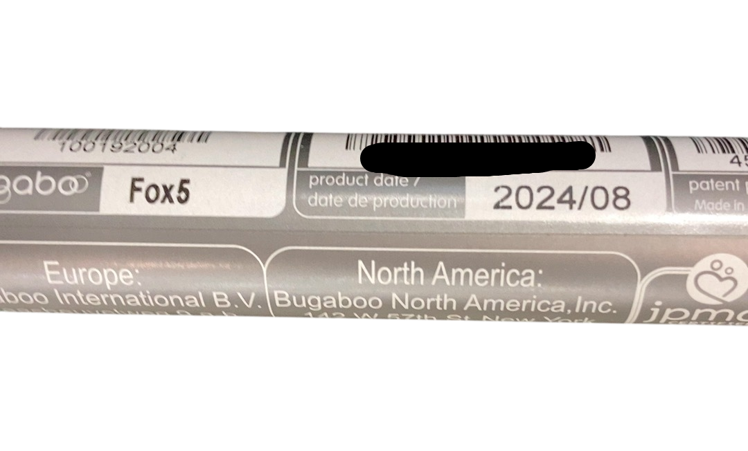 Shop Bugaboo Fox 5 Stroller, Graphite, 2024, Stormy Blue at GoodBuy Gear