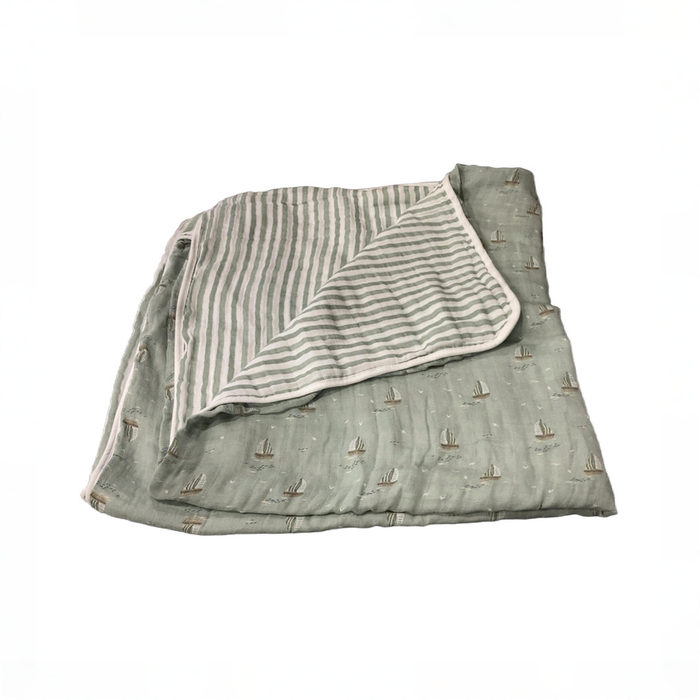 Shop DRAFT - Aden + Anais Muslin Dream Blanket, Calming seas at GoodBuy Gear
