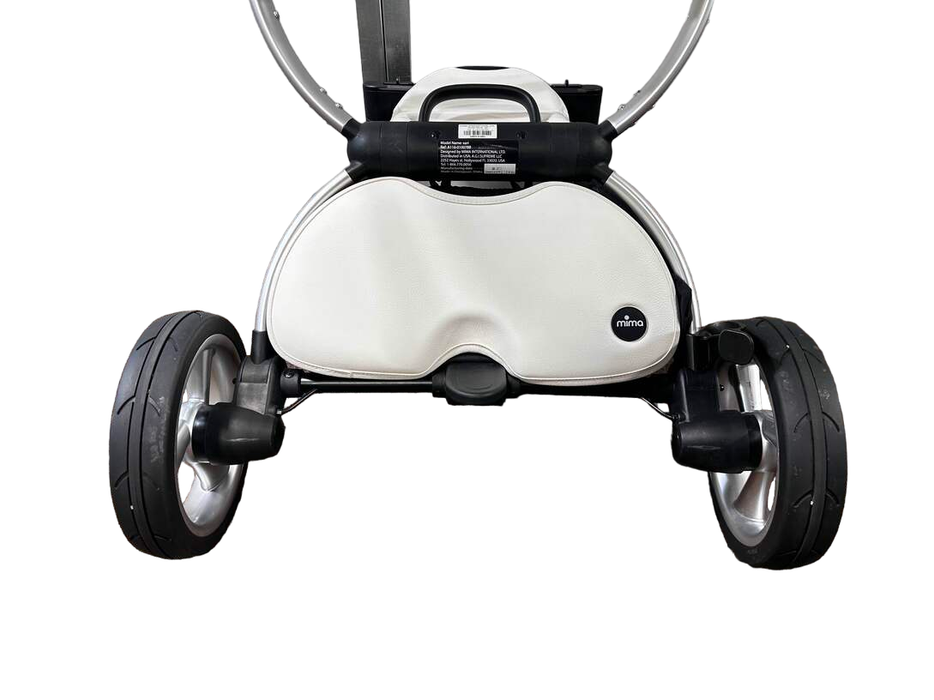 Mima Xari Stroller, 2020, Aluminum, Stone White, Black