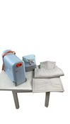 Shop Stokke JetKids BedBox + Crew Backpack Travel Bundle, Blue Sky at GoodBuy Gear