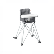 Shop Bright Starts Pop 'N Dine Portable High Chair, Grey at GoodBuy Gear