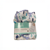 Shop DRAFT - Aden + Anais Essentials Easy Wrap Swaddle, 3-6 Months, Blue dino at GoodBuy Gear
