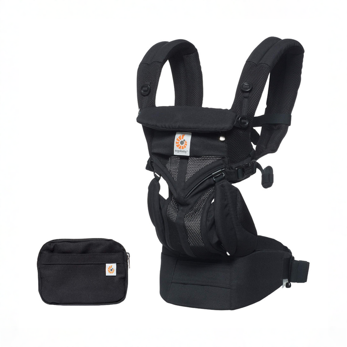 Shop Ergobaby Omni 360 Cool Air Mesh Baby Carrier, Onyx Black at GoodBuy Gear