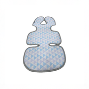 Shop DRAFT - Manito Clean Basic Cool Seat Pad, Triangle Blue/Purple at GoodBuy Gear