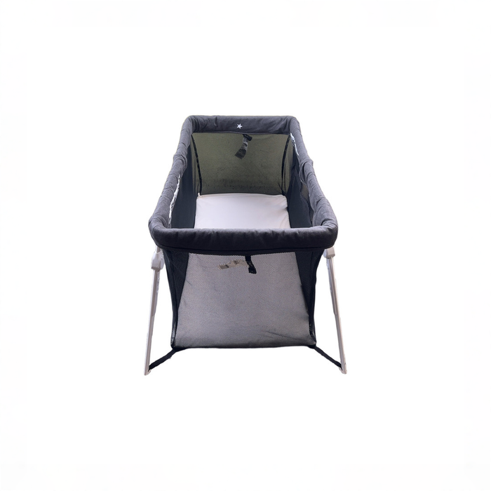 Shop Guava Family Lotus Travel Crib and Play Yard, Grey at GoodBuy Gear