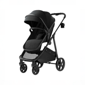 Shop Mompush Wiz Stroller, 2025, Black at GoodBuy Gear