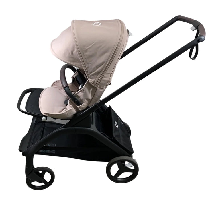 Bugaboo Dragonfly Bassinet and Seat Stroller, 2024, Black, Desert Taupe, Desert Taupe