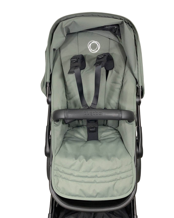 Shop Bugaboo Fox 5 Stroller, 2023, Black Frame, Forest Green at GoodBuy Gear