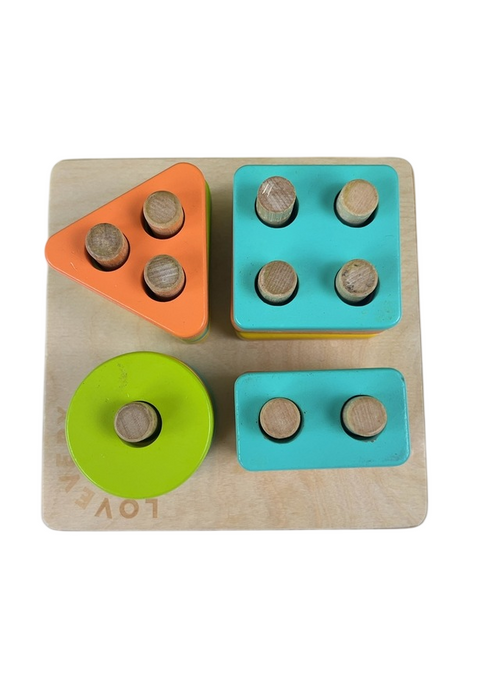 Shop Lovevery Sort and Stack Peg Puzzle at GoodBuy Gear