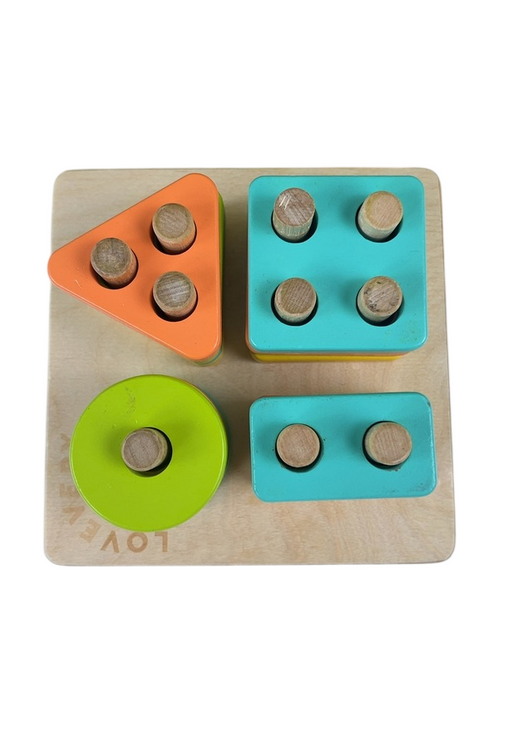 Shop Lovevery Sort and Stack Peg Puzzle at GoodBuy Gear