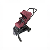 Shop Bugaboo Dragonfly Stroller, 2024, Black, Dark Cherry, Dark Cherry at GoodBuy Gear