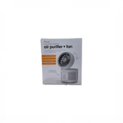 Shop Crane 2-in-1 Air Purifier and Desk Fan, White at GoodBuy Gear