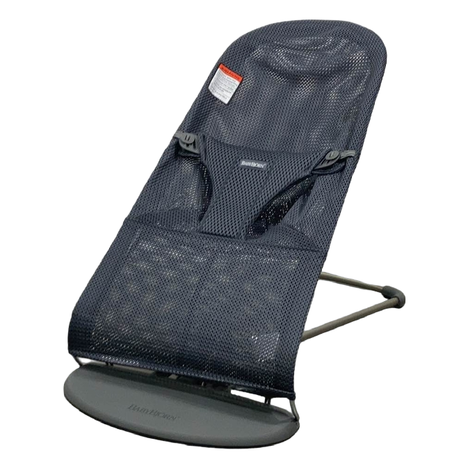 Shop BabyBjorn Bouncer Bliss, Anthracite Mesh, Dark Gray Frame at GoodBuy Gear