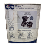 Shop Chicco Bravo Trio Travel System, 2024, Camden at GoodBuy Gear